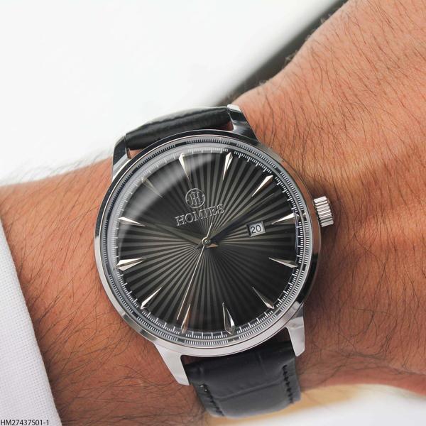 Homies HM27437S01-1 Deri Kordonlu Erkek Kol Saati - Image 1