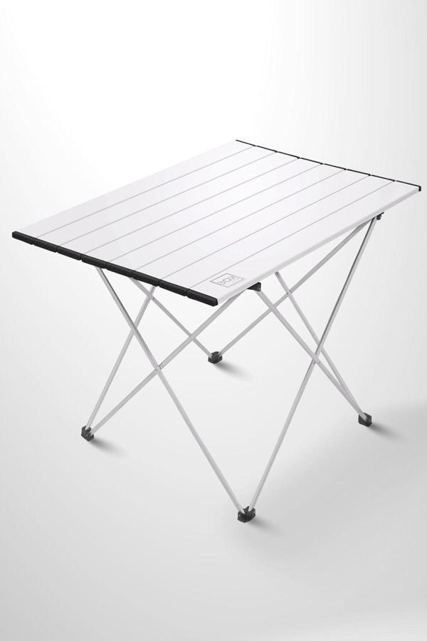 Box&Box Alüminyum, Katlanabilir Kamp ve Piknik Masası, Omuz Askılı Taşıma Çantasıyla, Medium, Gri  - Image 1