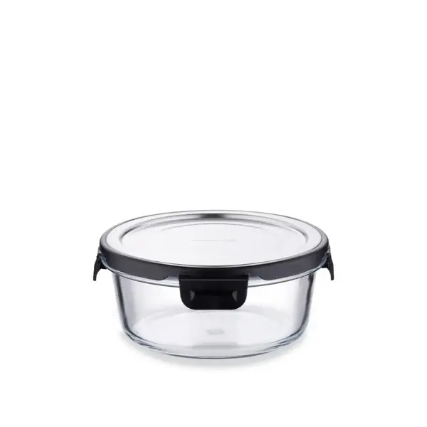 Korkmaz Freska Round Cam Saklama Kabı 400 Ml A5627 - Image 1