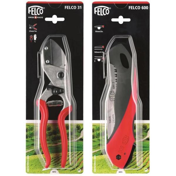 Felco 31 Budama Makası + 600 Budama Testeresi - Image 1
