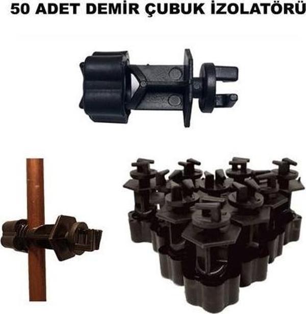Pars Elektrikli Çit Sistemi Demir Direk İzolatörü 50 Adet - Image 1