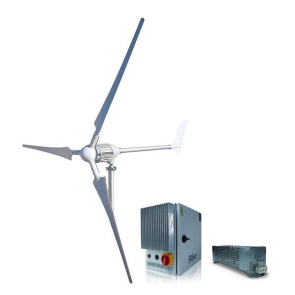 İsta Breeze Set i‑2000W 24V Rüzgar Türbini + Wind Pro Şarj Kontrol - Image 1