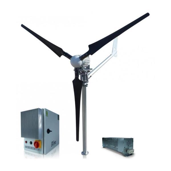 İsta Breeze Set i‑1500W Windsafe Korumalı 48V Rüzgar Türbini + Wind Pro Şarj Kontrol - Image 1