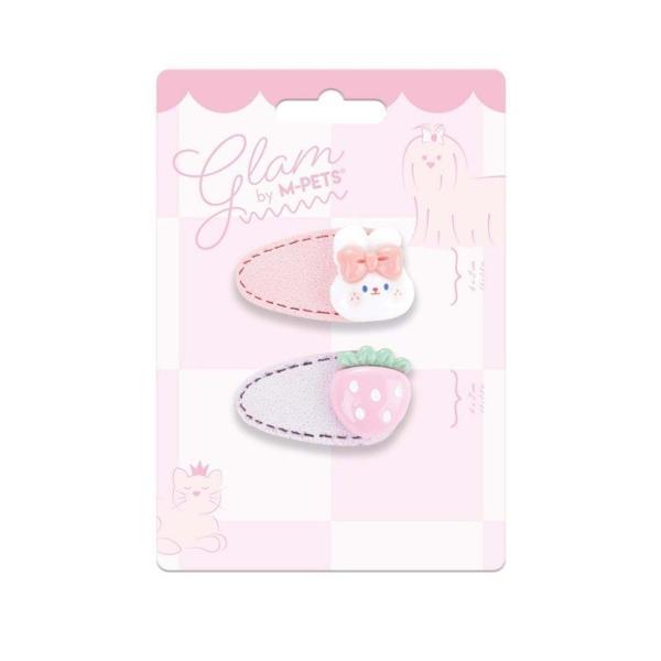 M-Pets Glam Figürlü Kedi ve Köpekler İçin Aksesuar Toka Pembe - Image 1