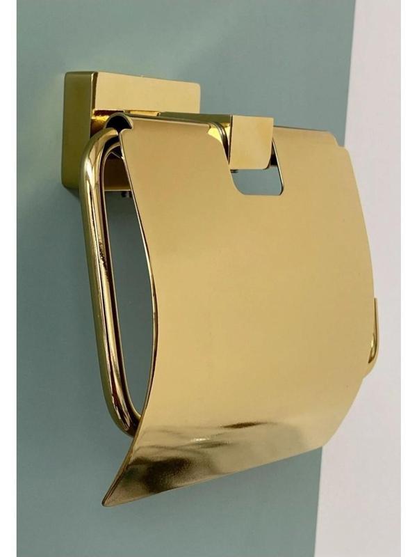 Adnoss Lüks Kenzo Kapaklı Kağıtlık Gold - Sarı - Image 1