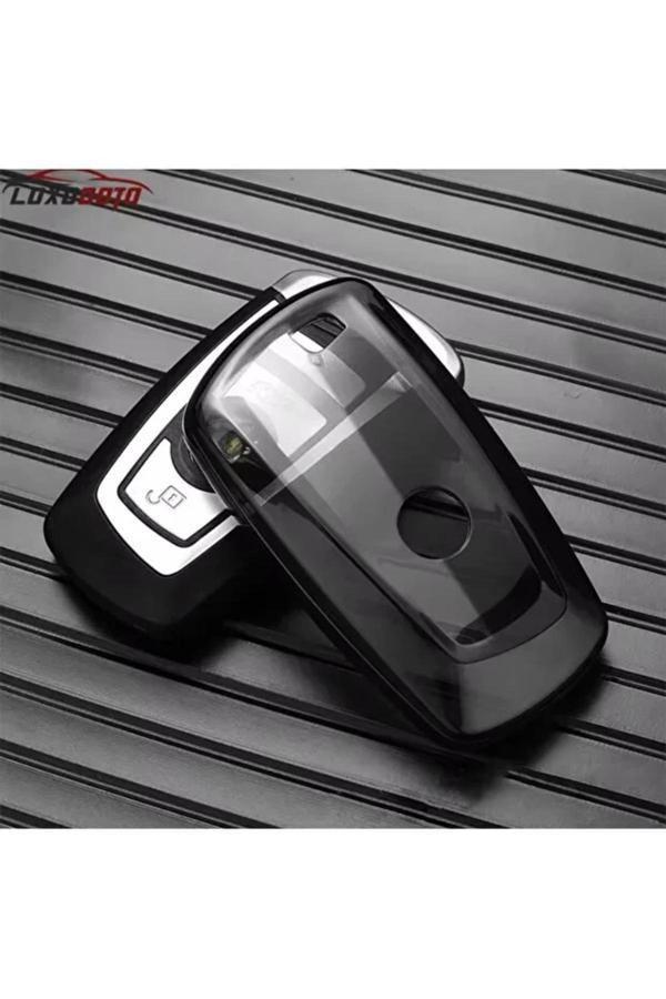 Bigkey Bmw 5 Serisi F10 F20 Şeffaf Anahtar Kılıfı Füme - Image 1