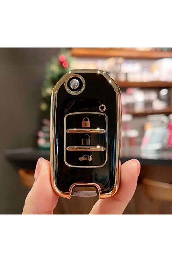 Bigkey Honda Fc5 Civic H-Rv C-Rv Sustalı Anahtar Koruma Kılıfı 3 Buton Sustal - Image 1