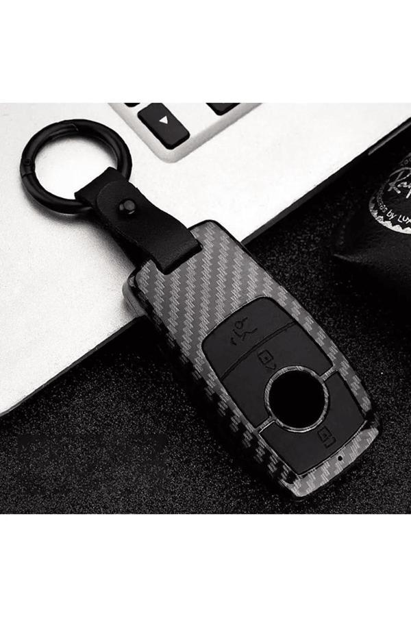 Bigkey Mercedes-Benz Siyah Karbon Anahtar Kılıfı (Yeni Kasa) - Image 1