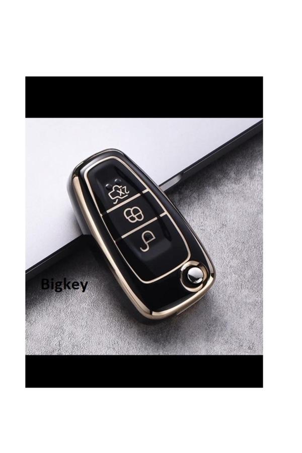 Bigkey Ford 3 Buton Sustalı Anahtar Kılıfı Nano Yeni Focus 3 3,5 - Image 1