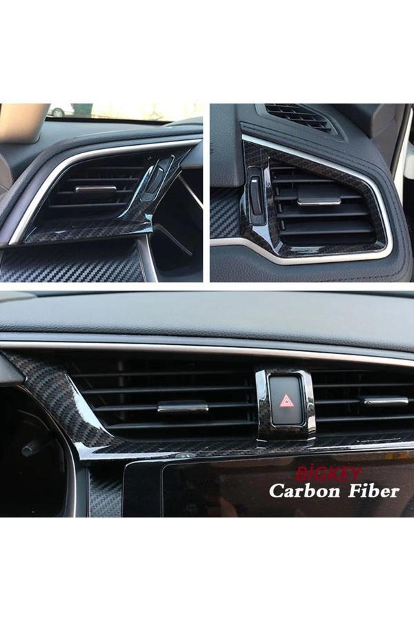 Bigkey Honda Cıvıc Fc5 Fk7 İç Trım Aksesuar (Karbon) - Cıvıc Fc5 Tunıng Aksesuar Modifiye - Image 1