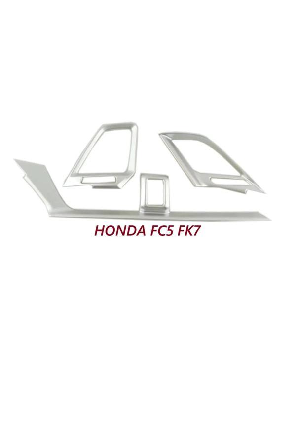 Bigkey Honda Cıvıc Fc5 Fk7 İç Trım Aksesuar (Silver ) - Cıvıc Fc5 Tunıng Aksesuar Modifiye - Image 1