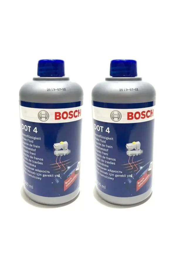 Bosch Fren Hidrolik Yağı Dot4 İkili Avantaj Paket - Image 1