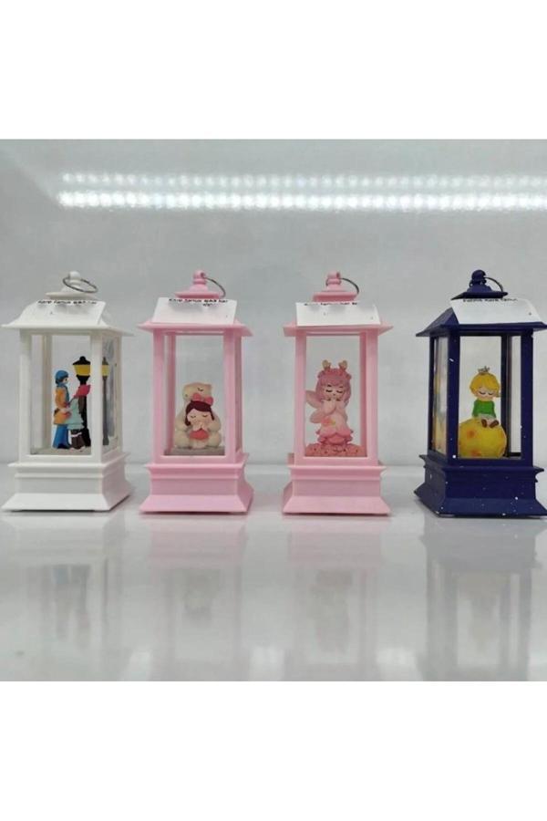 Butik Center Işıklı Kar Küresi Fener Model – Sevgili / Küçük Prens / Ayı Figürlü - Image 1