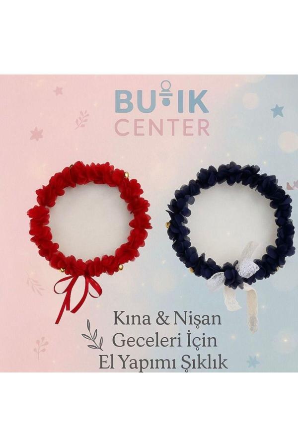 Butik Center Butik Center Çiçekli Kına Tefi - Image 1