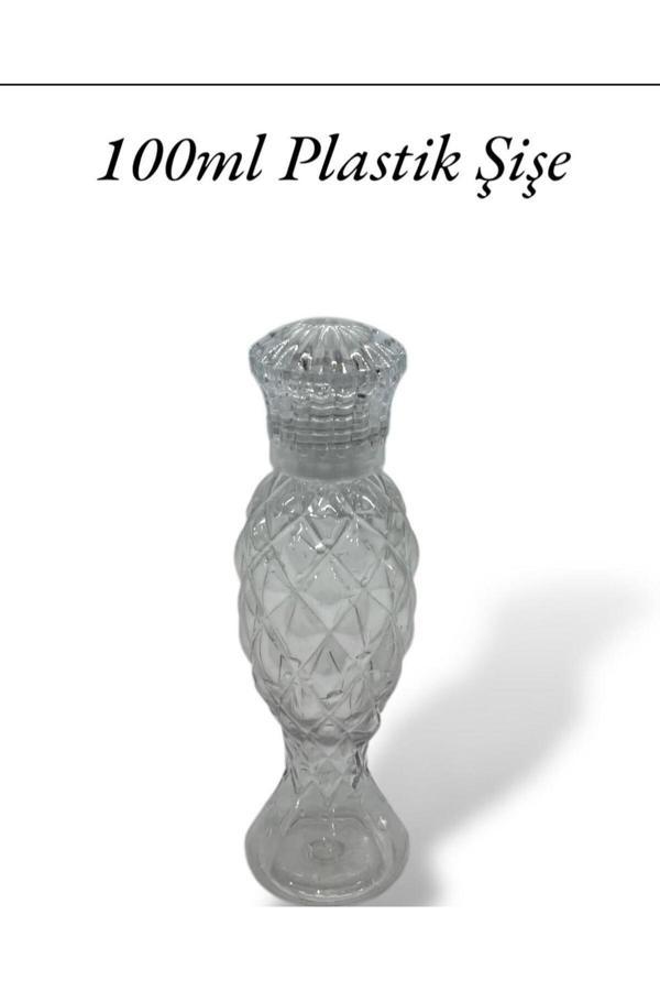 Butik Center Butik Center 20 Adet 100 Ml Kolonya Şişesi Plastik Bebek Doğum Mevlüt - Image 1