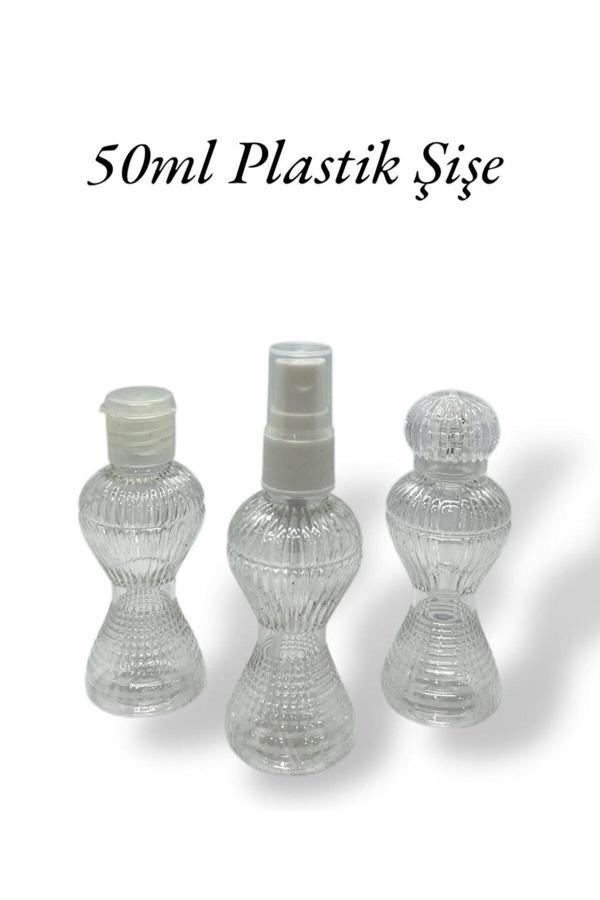 Butik Center 20 Adet 50 Ml Kolonya Şi̇Şesi̇ Plasti̇K Bebek Doğum Mevlüt - Image 1