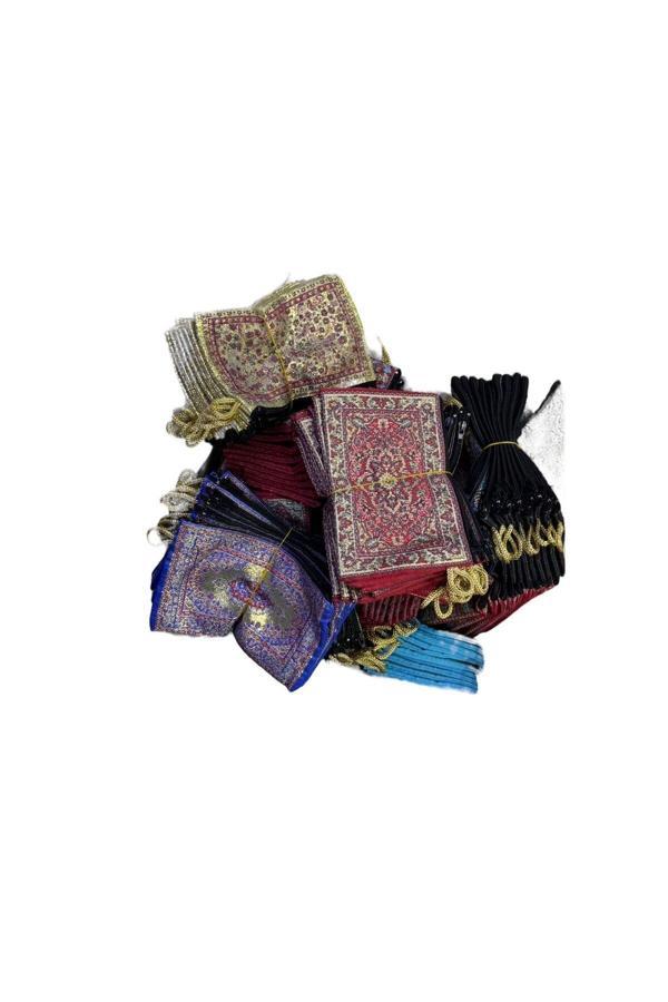 Butik Center Butik Center Hediyelik Etnik Kilim Desenli Cüzdan 10 Adet Aynı Desen Gönderilirr - Image 1