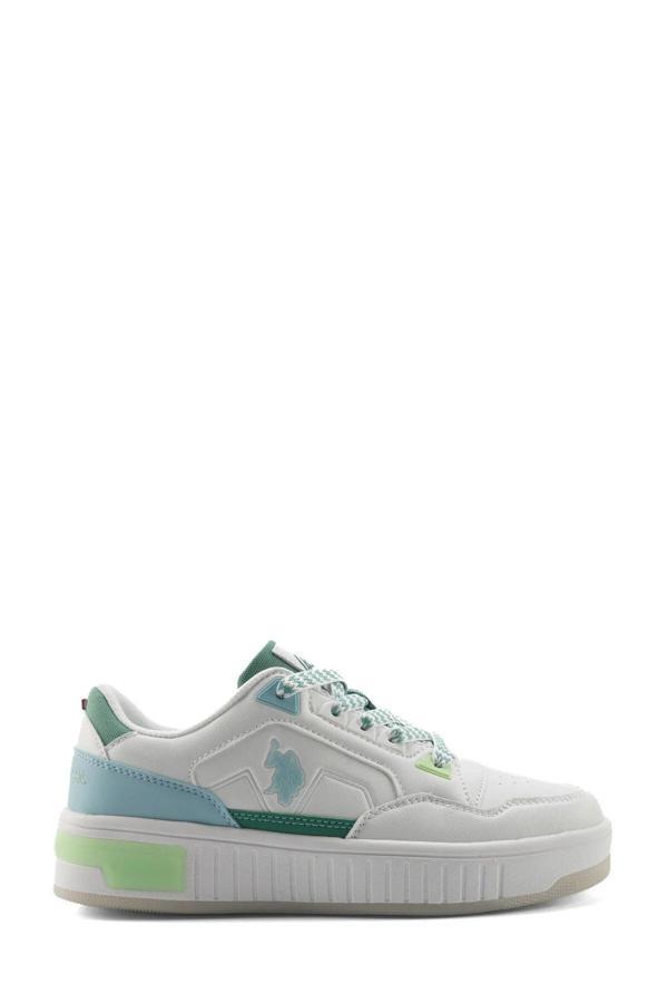 U.S. Polo Assn. Cypher 5Fx Beyaz Kadın Sneaker A101946729 - Image 1