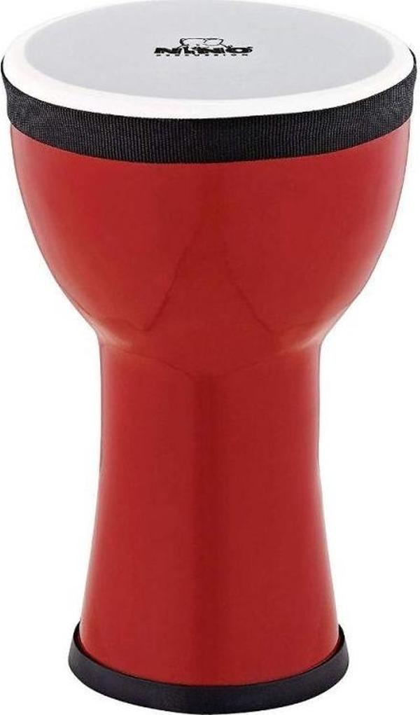 Nino Elements Mini 6 Inch Djembe (Fire Engine Red) - Image 1