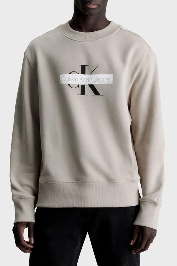 Calvin Klein Bisiklet Yaka Erkek Sweat - Image 1