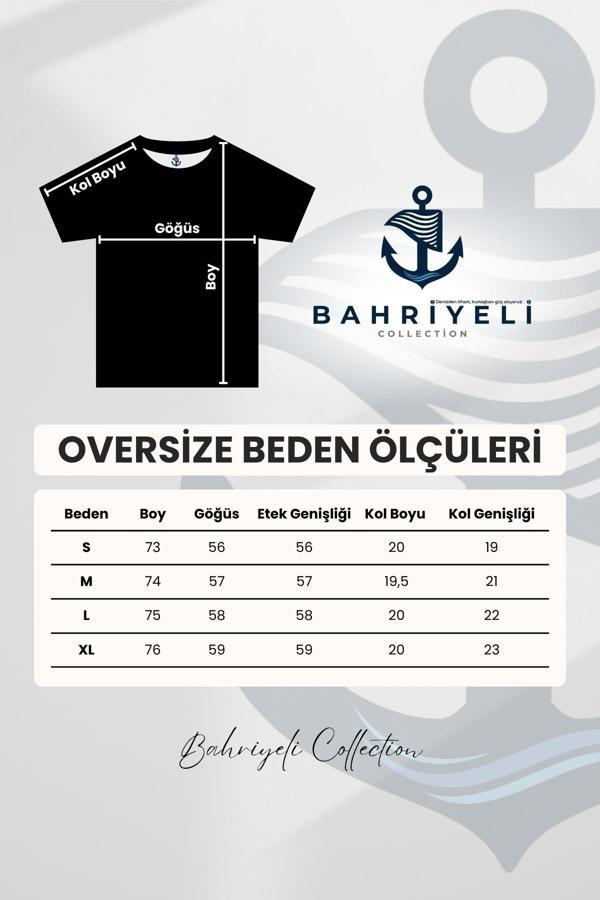 Oversize Ye - Uyu Ve Futbol Oyna Göğüs Baskılı Atlet - Image 1