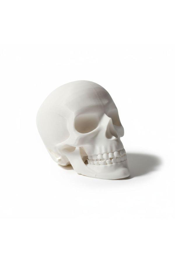 Mescolare 3D Kurukafa Tealight Mumluk – Işıklı Dekoratif Obje (Pla)-Skull-Halloween - Image 1