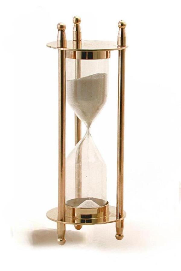 Pirinç Denizcilik Grubu Marine Pirinç Aksesuar-Kum Saati-25,5*7,5*7,5 Cm-Jttr31310A - Image 1