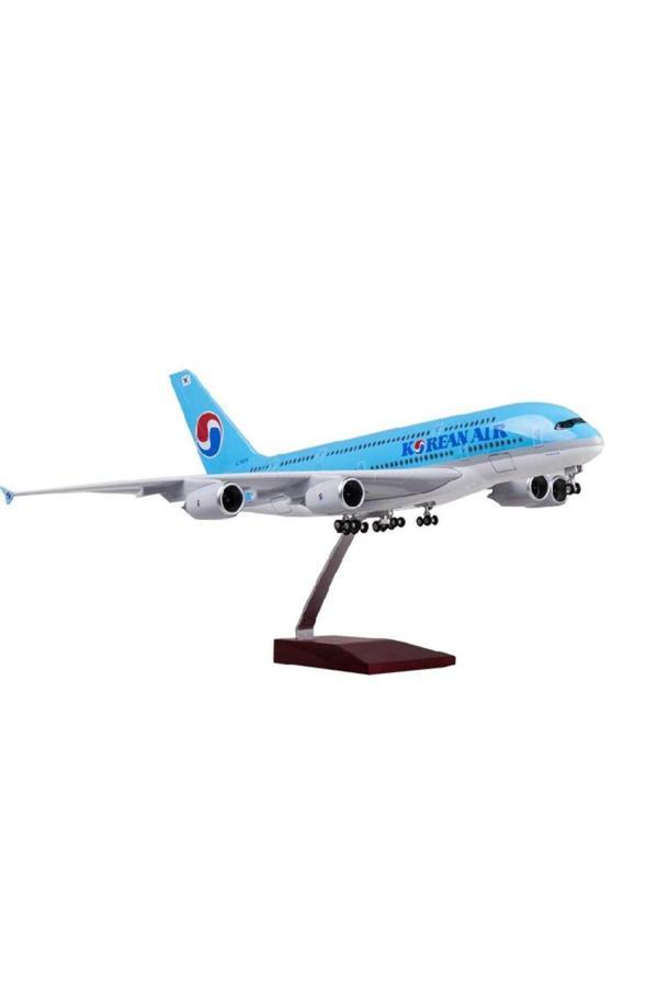 Aac Hediyelik Maket Uçak Korea Ja380 1:160 Ölçek 45,5 Cm Koleksiyonluk Dekoratif Obje - Image 1