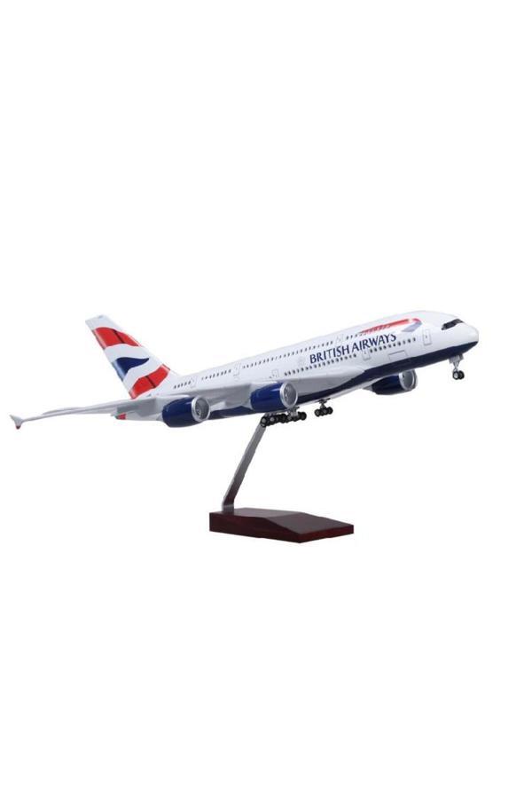 Aac Hediyelik Maket Uçak British 1:200 Ölçek 36 Cm | Dekoratif Ve Koleksiyonluk Model - Image 1