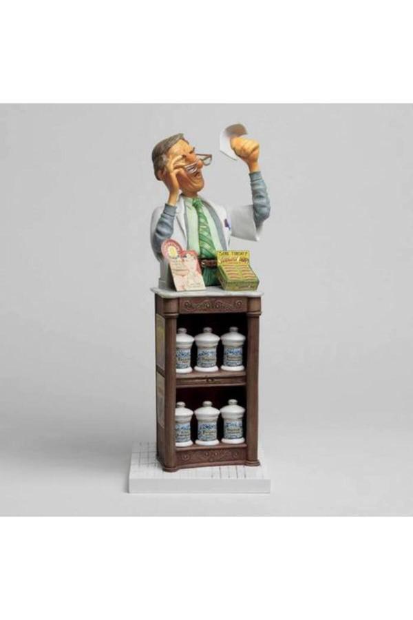 Forchino Sertifikalı Özel Koleksiyon Eczacı Biblo 17X17X42 Cm Dekoratif Obje - Image 1