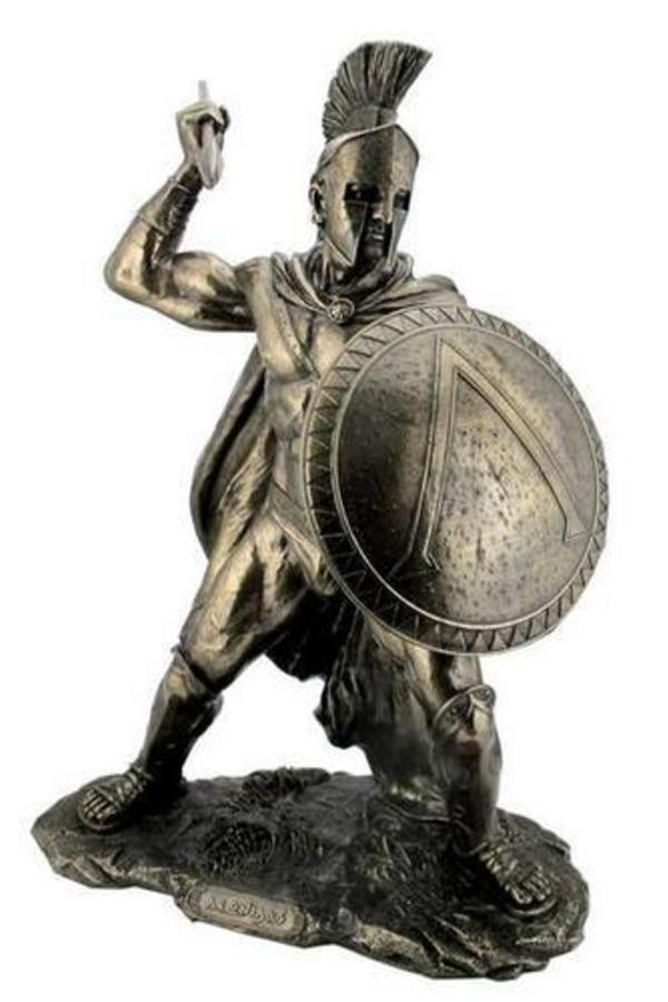 Ehobim Veronese Mızrak Atan Sparta Kralı Leonidas Figürü 52 Cm - Image 1