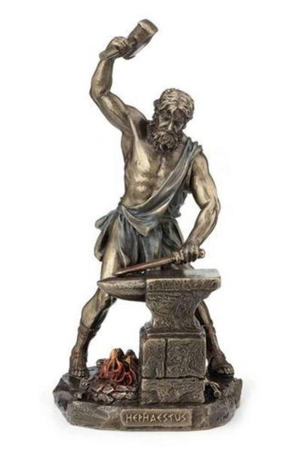 Wise Serisi Mitoloji & Tarih Hephaestus Biblo 11,2X11,6X22 Cm | Dekoratif Obje - Image 1