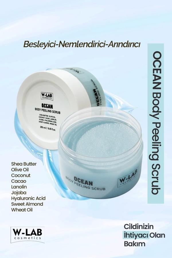 W-Lab Kozmetik Ocean Body Peeling Scrub 250 Ml - Image 1