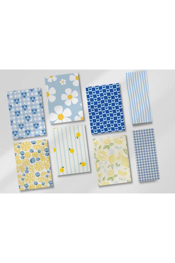 Scrapbook Seti - 18 Büyük - 6 Küçük Parça / Sticker - Image 1