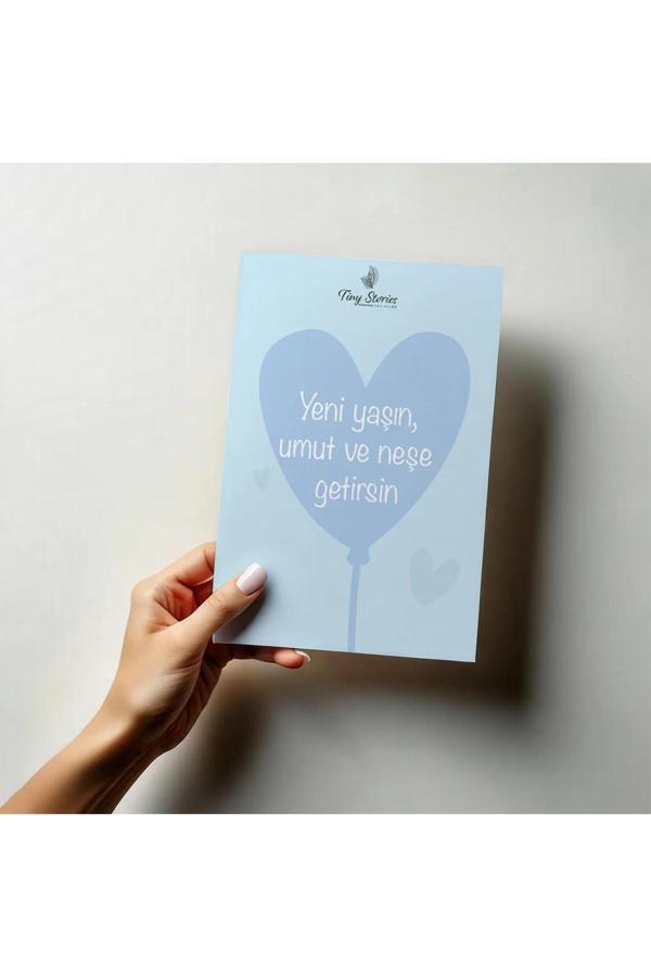 Doğum Günü Motto Kartı Kartpostal - 3 Adet - Image 1