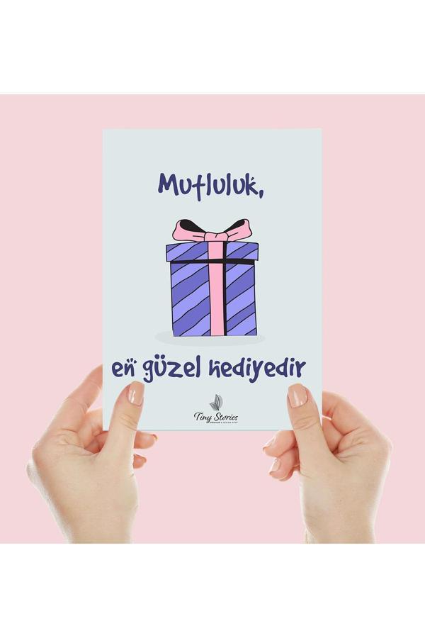 Doğum Günü Motto Kartı Kartpostal - 3 Adet - Image 1