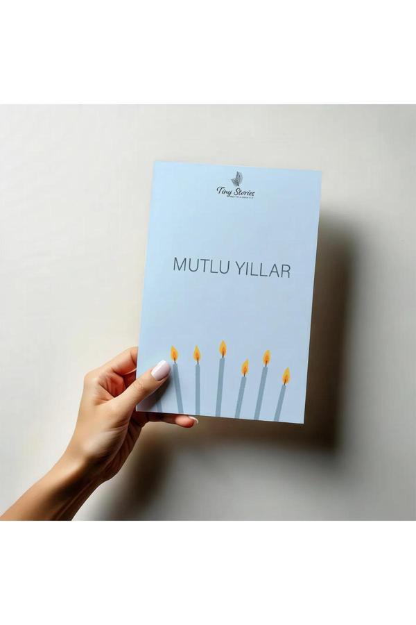 Doğum Günü Motto Kartı Kartpostal - 3 Adet - Image 1