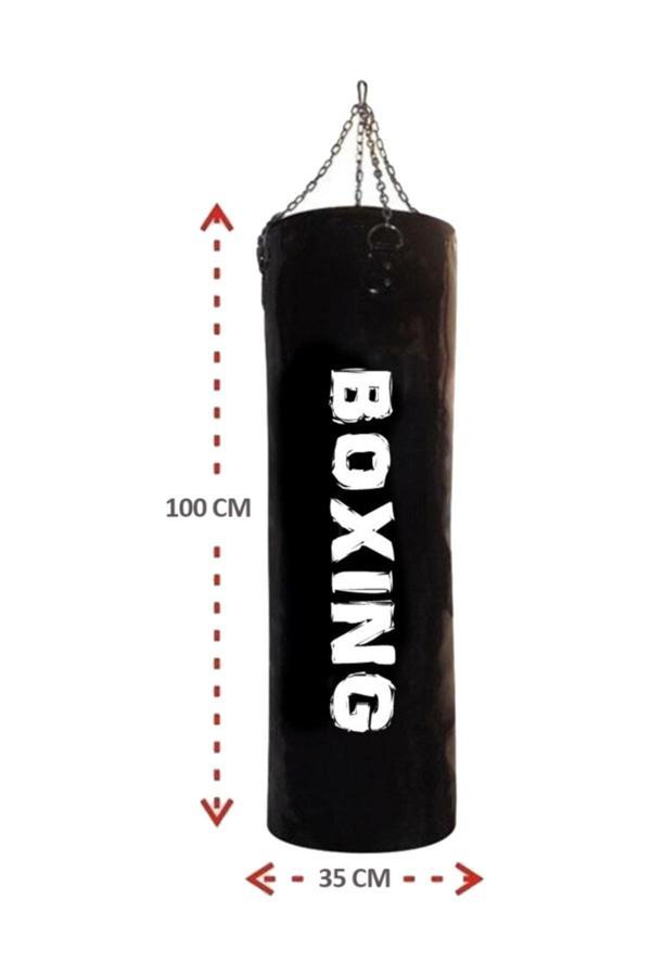 Spor Byfit 100 Cm X 35 Cm Hazır Dolu Boks Kum Torbası - Image 1