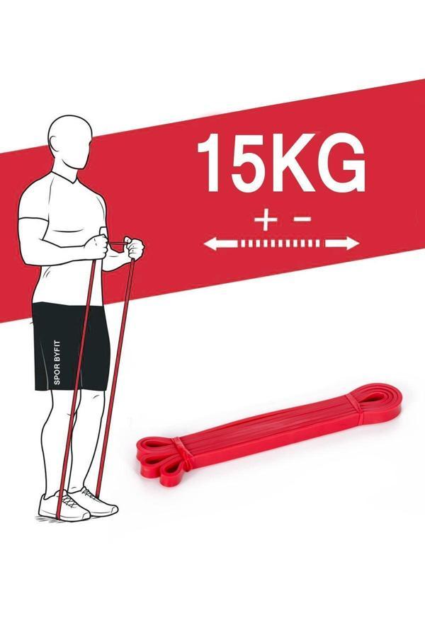 Spor Byfit 15 Kg Dirençli Power Latex Güç Bandı - Image 1