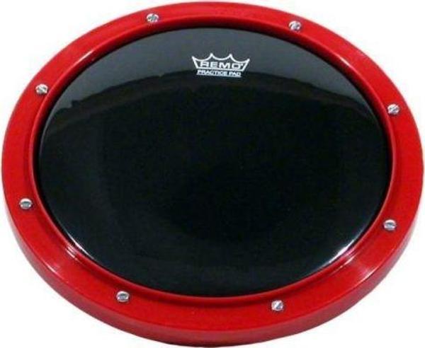 REMO PRACTICE PAD AMBASSADOR EBONY 8 inç Kırmızı - Image 1