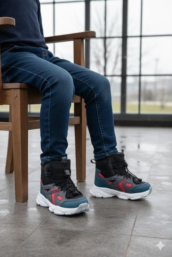 Vicco 943.P25K.502 Tog Siyah Hafif Rahat Erkek Çocuk Bot - Image 1