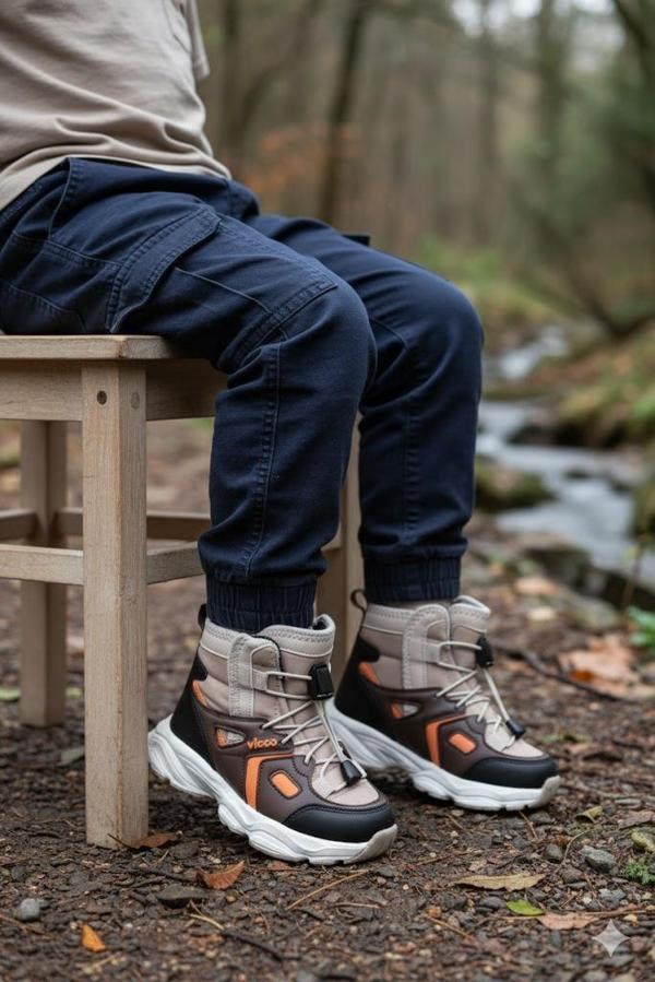 Vicco 943.F25K.502 Tog Bej Hafif Rahat Erkek Çocuk Bot - Image 1