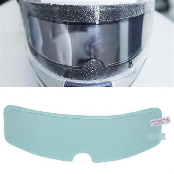 Buffer® Buğu Önleyici Motosiklet Kaskı Vizörü Su Geçirmez Dayanıklı Çizik Koruma Lens Filmi - Image 1