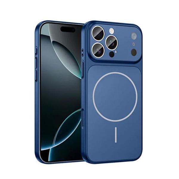 iPhone 15 Pro Max Uyumlu AG Glass Koruyucu Kılıf (iPhone 17 Pro Max Görünümlü) - Image 1