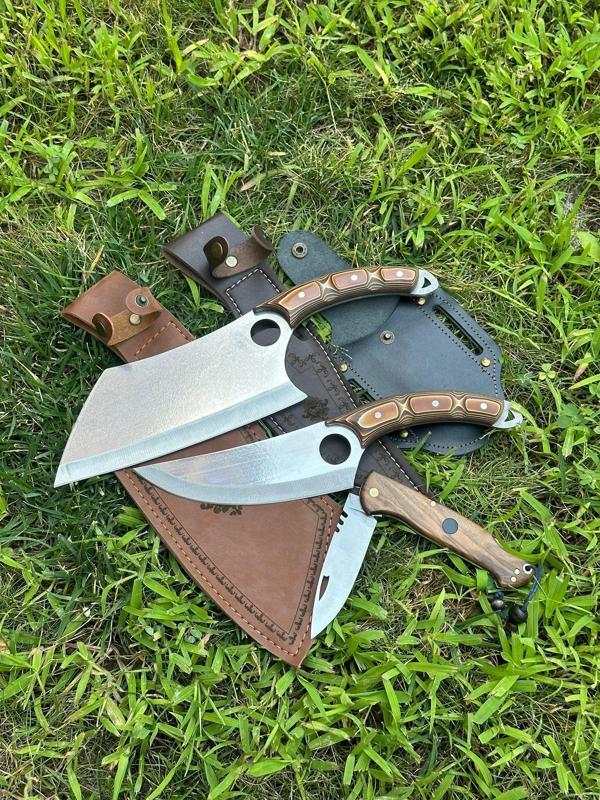 Verzalit Saplı Almazan Kamp, Mutfak, Şef, Kasap, Piknik Bıçağı – Verzalit Saplı Kamp, Mutfak, Şef, Kasap, Piknik Bıçağı – Sırttan Kilitli Yaylı Kamp, Piknik Çakısı - Image 1