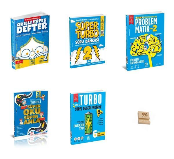 Model 2. Sınıf Akıllı Defter Tüm Dersler Soru Problemmatik Süper Oku Anla ve Süreç Deneme 5li Set  - Model Eğitim Yayınları - Image 1