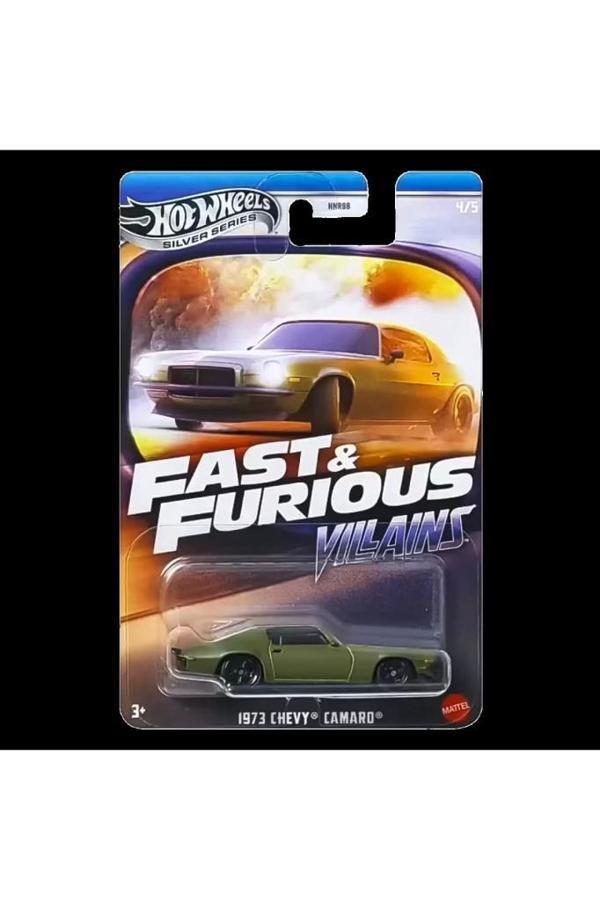 Hot Wheels Fast & Furious Villains 1973 Chevy Camaro  HNR88 JBY37 - Image 1