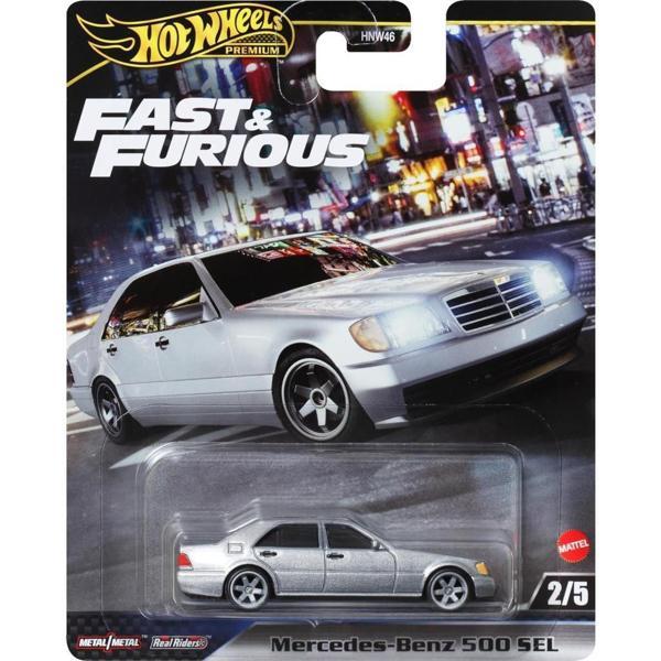 Hot Wheels Premium Fast & Furious Mercedes Benz 500 SEL HNW46 - HRT94 - Image 1