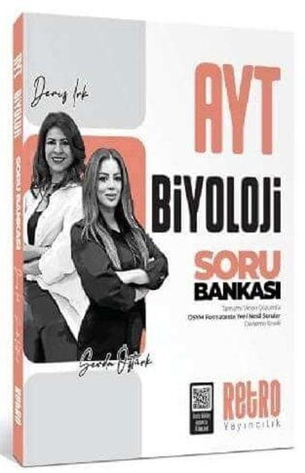 Retro YKS AYT Biyoloji Soru Bankası Çözümlü - Sevda Öztürk, Deniz Irk Retro Yayıncılık - Retro Yayıncılık - Image 1