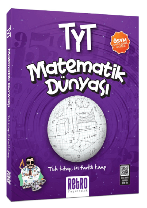 Retro YKS TYT Matematik Dünyası Kamp Kitabı - Volkan Önder Retro Yayıncılık - Retro Yayıncılık - Image 1
